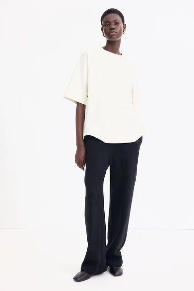 Short-Sleeved Sweatshirt