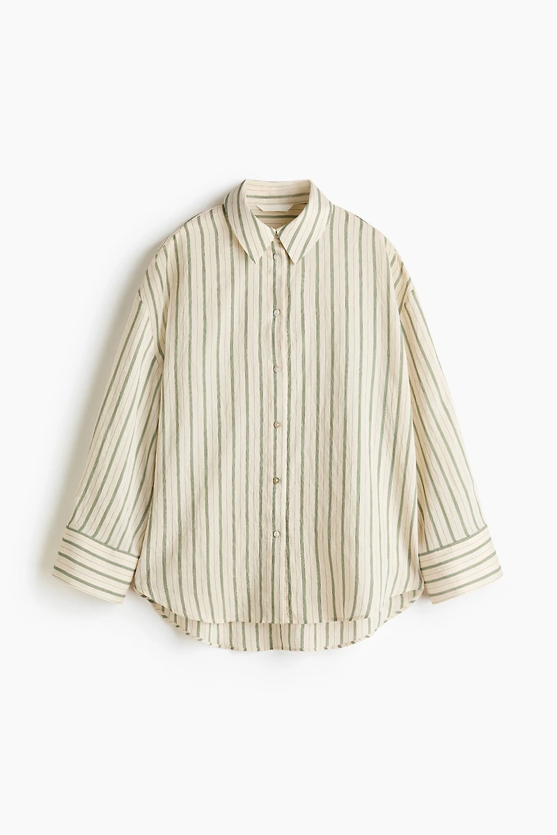 Lyocell-blend shirt