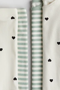 2-pack Printed Jersey Pajamas