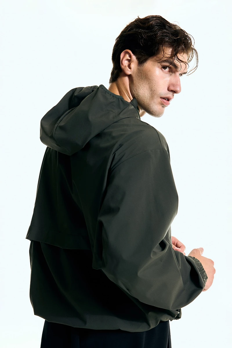 Regular-Fit Water-Repellent Softshell Anorak