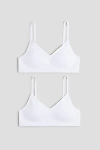 2-Pack Padded Short Tops