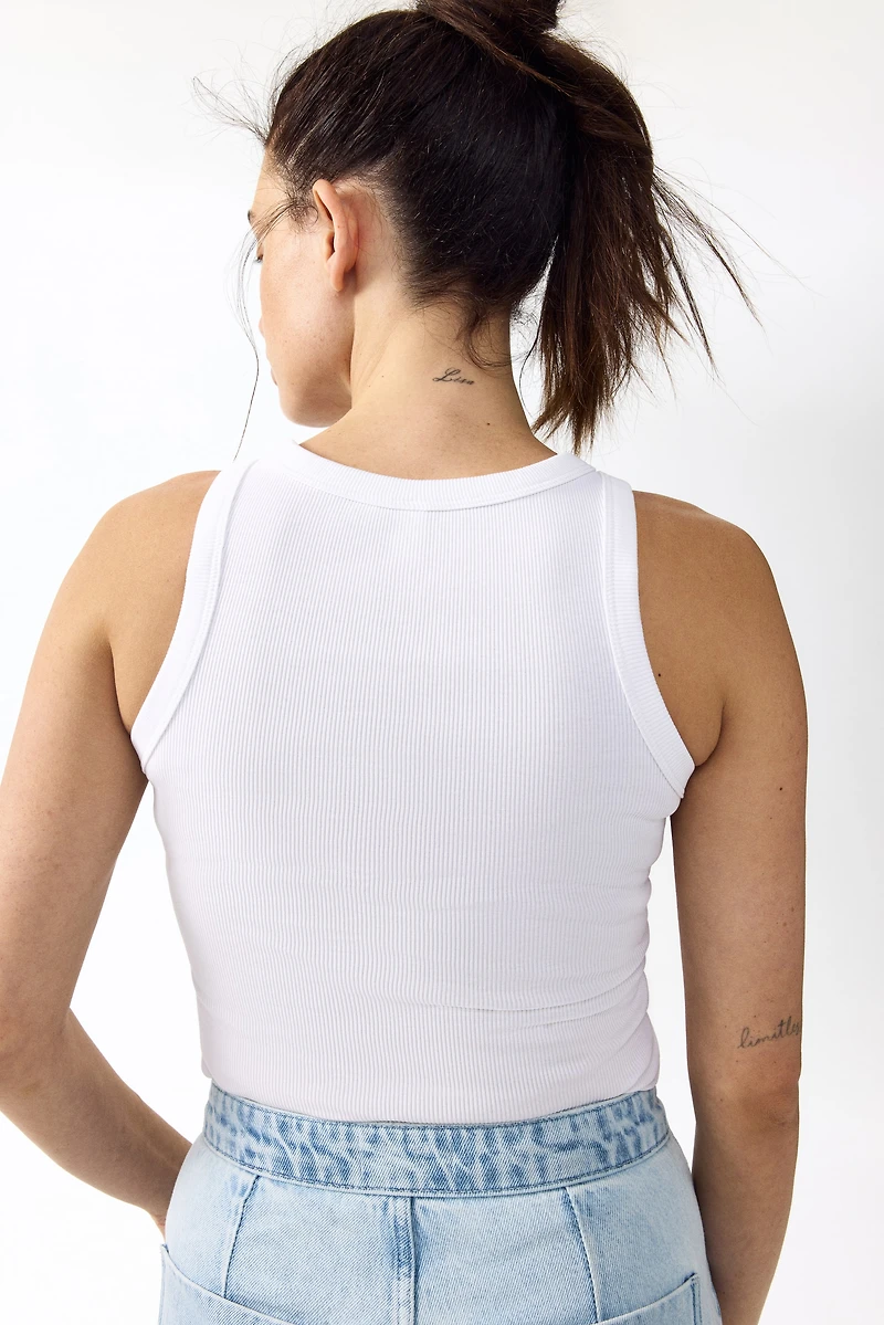 Camisole d'allaitement côtelé MAMA