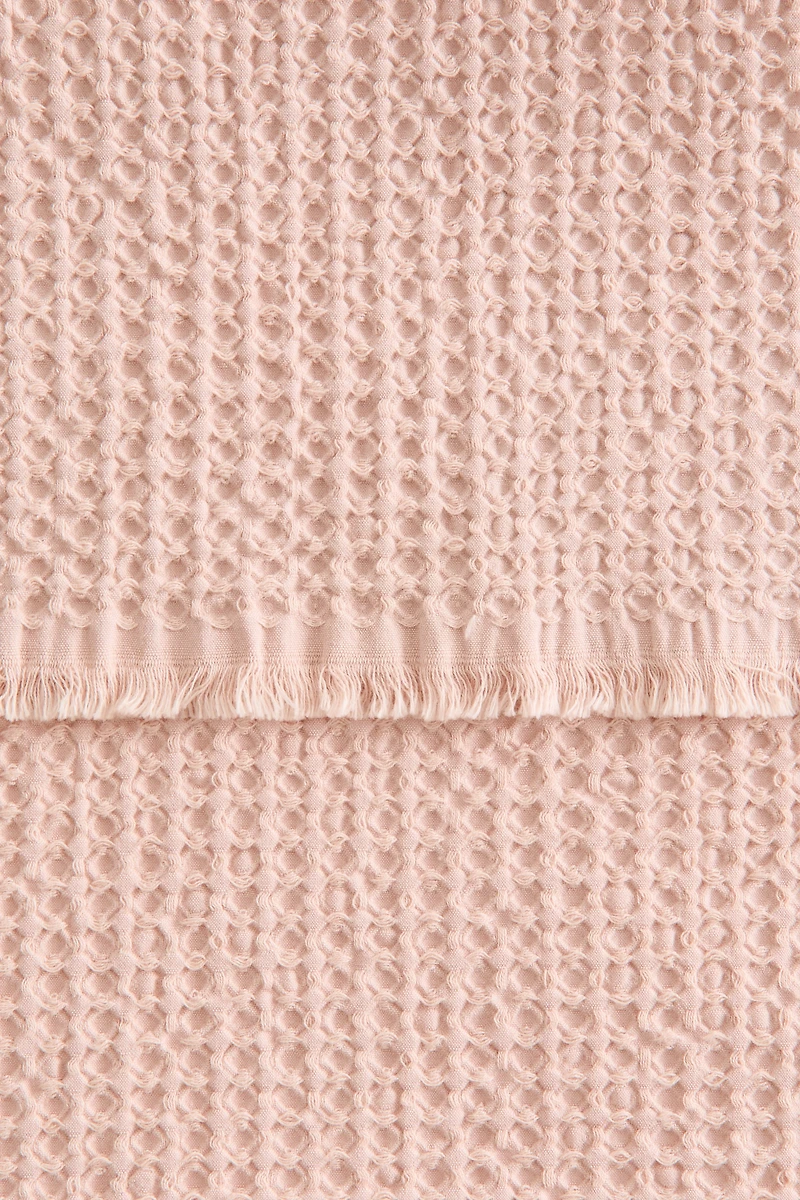 Waffled Bath Towel
