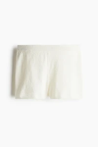 Short en tricot bouclé