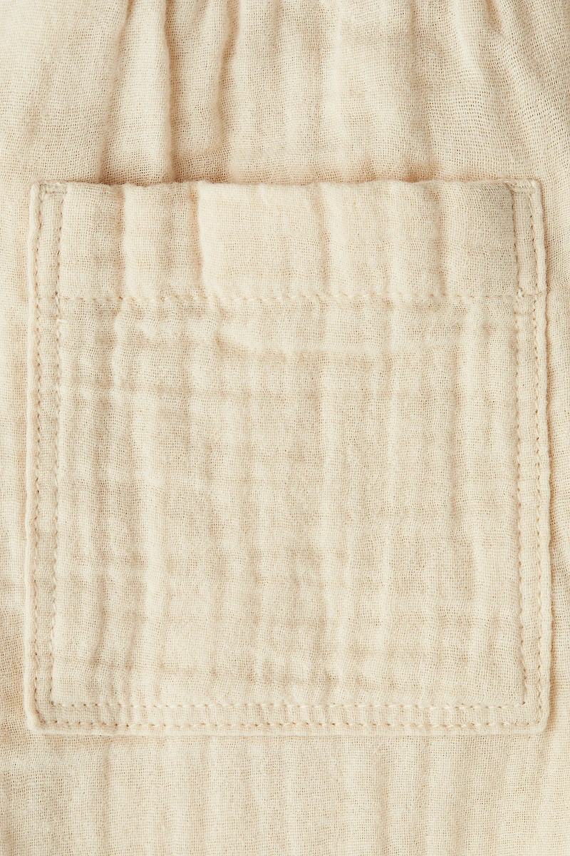 Cotton Muslin Pants