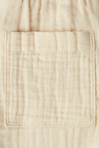Cotton Muslin Pants