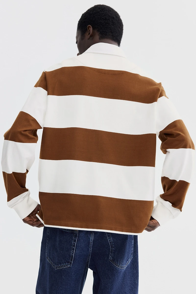 Regular-Fit Cotton Rugby Shirt