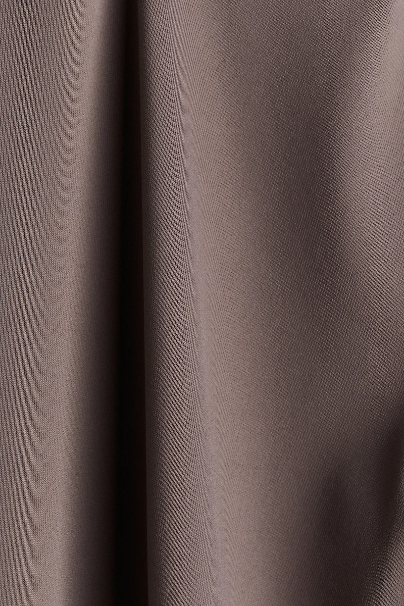 Scoop-Back Microfiber Top