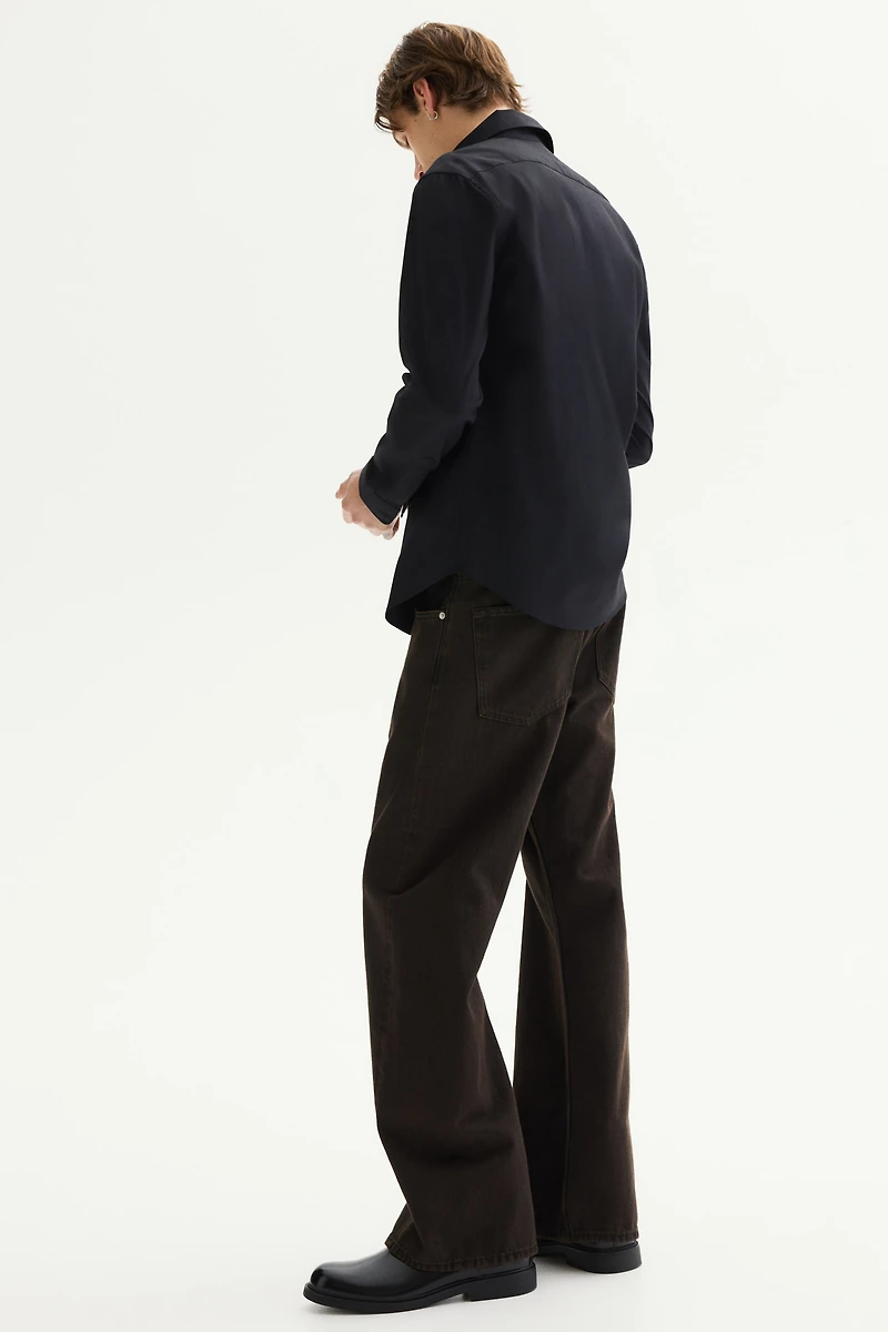 Slim-Fit Cotton Shirt