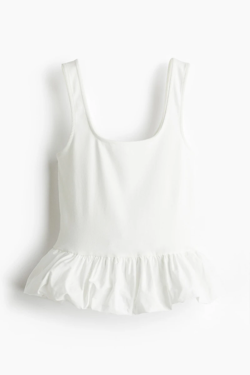 Camisole à effet bouffant