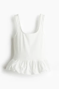 Camisole à effet bouffant