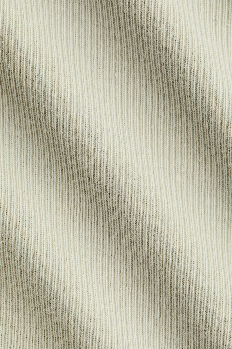 MAMA Ribbed Jersey Top