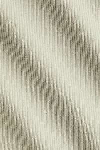 MAMA Ribbed Jersey Top