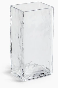 Textured-Glass Vase