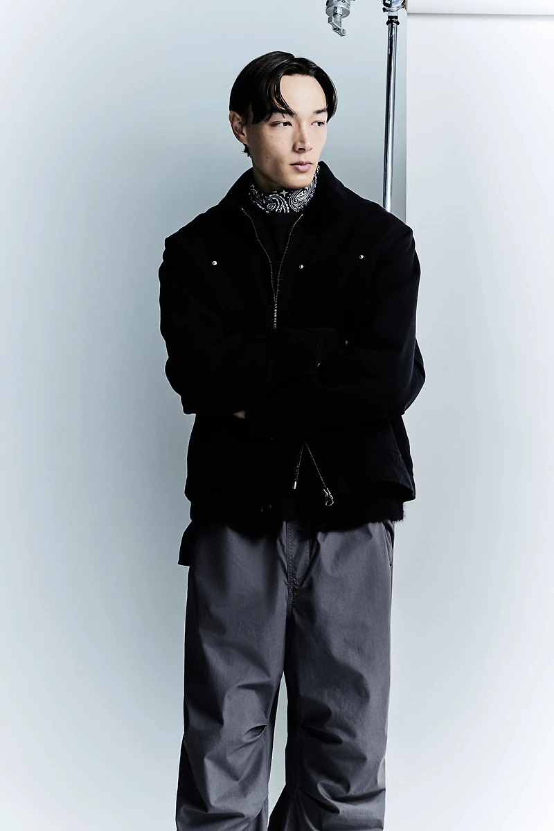 Loose Fit Parachute Pants