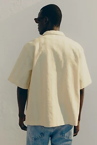 Regular-Fit Textured Resort Shirt