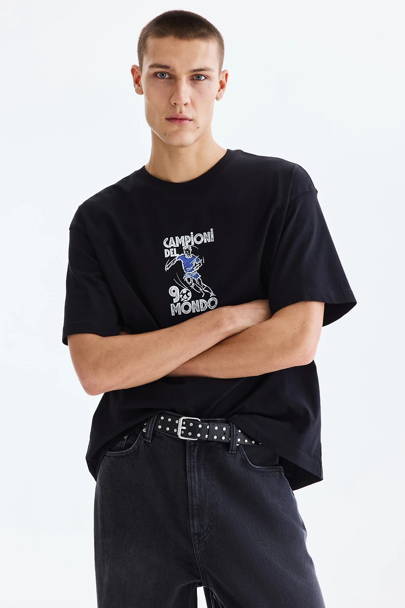 Loose Fit Printed T-shirt