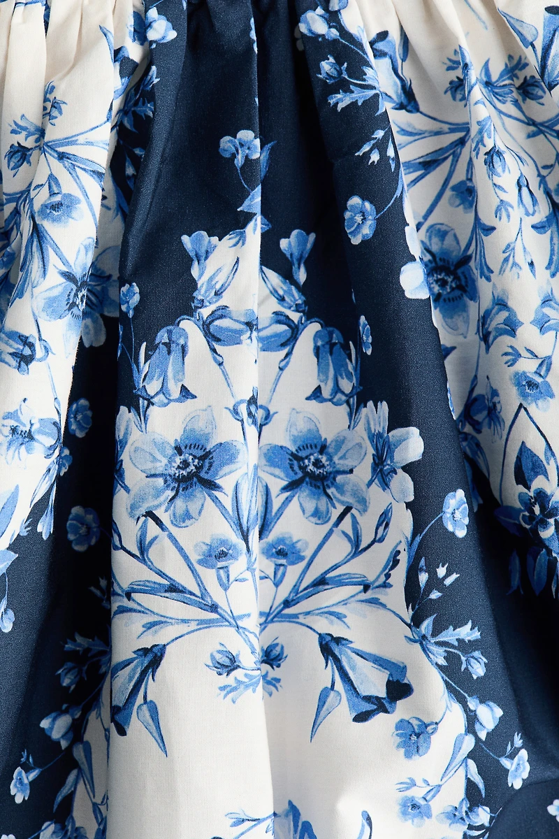 Robe d'allaitement MAMA à jupe évasée