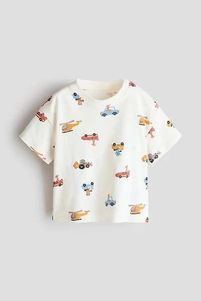 Printed Cotton T-Shirt