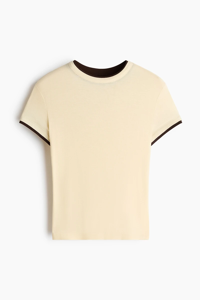 T-shirt à effet superposé