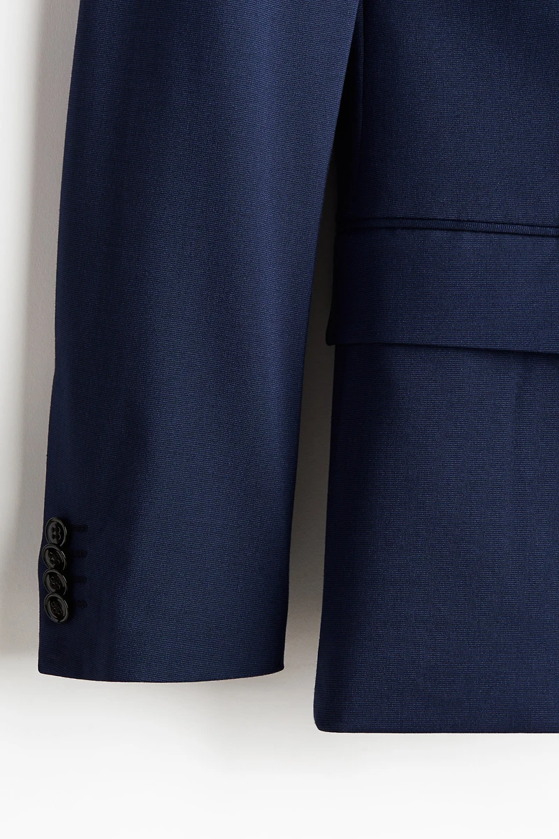 Veste très près du corps à fermeture droite