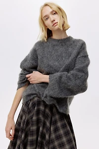 Oversized Mohair-Blend Sweater