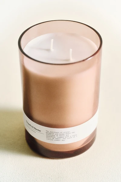 Bougie parfumée à deux mèches