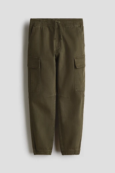 Cotton Cargo Joggers