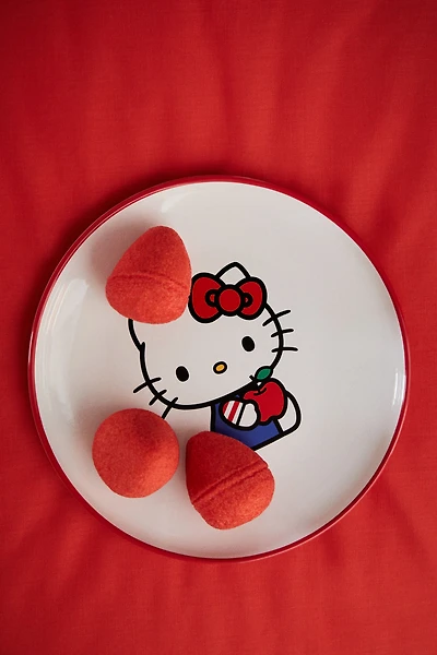 Children's Stoneware Plate with Printed Motif