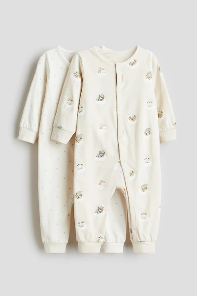 2-pack Patterned Cotton Pajamas