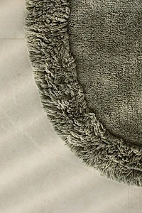 Oval Tufted Bath Mat