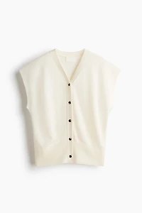 Chandail sans manches en tricot