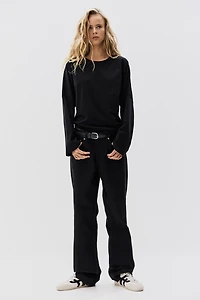 Long-Sleeved Cotton Top