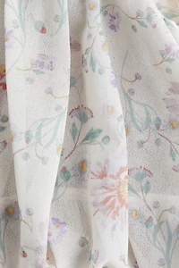 Haut à bretelles fines avec effet ballon