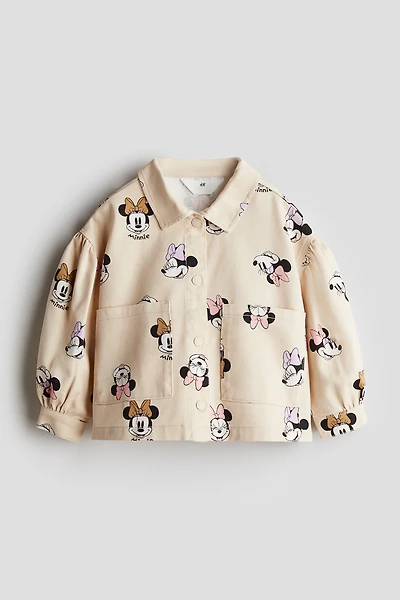 Printed Twill Jacket