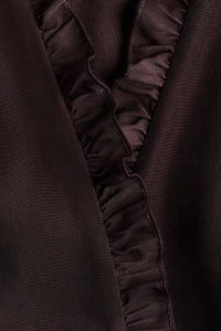 Ruffle-Trimmed Dress