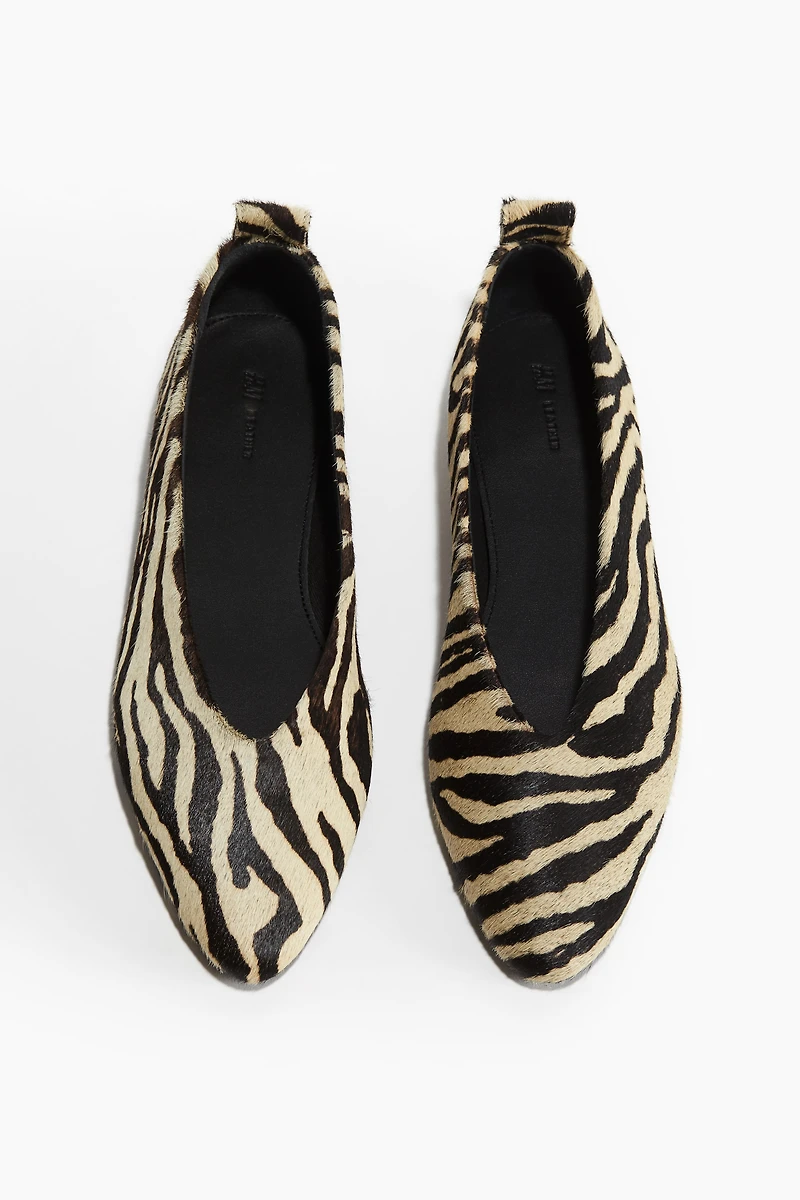 Leather Ballet Flats