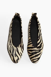 Leather Ballet Flats