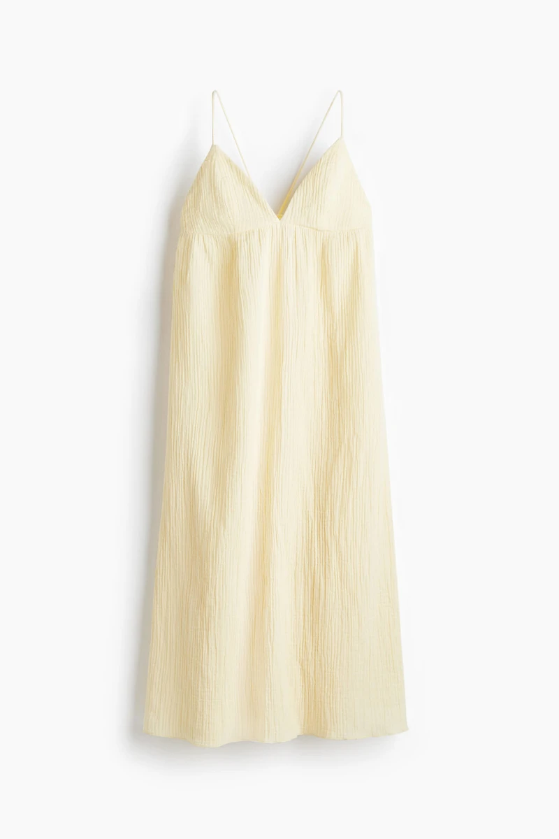 Tie-Detail Maxi Dress