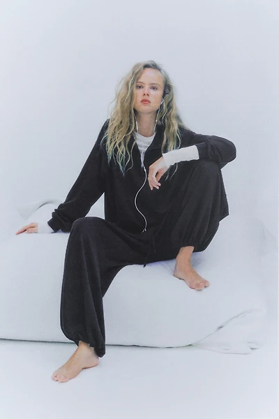 Viscose-Blend Balloon-Leg Joggers