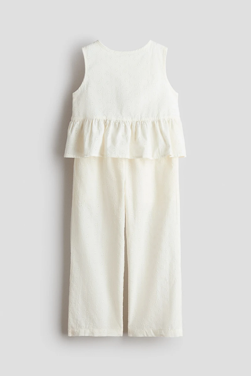 Ensemble 2 pièces brodé