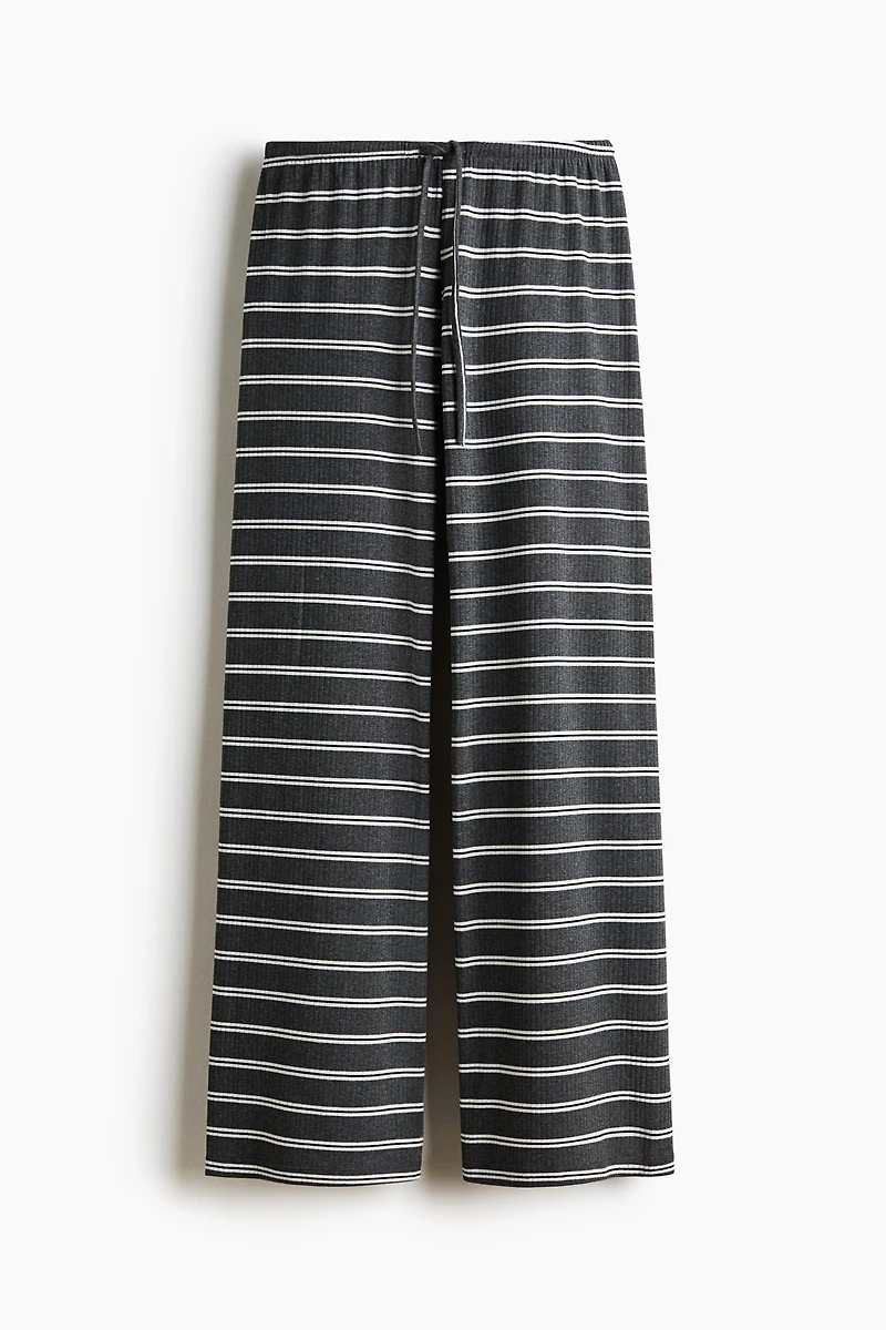 Pantalon en coton mélangé