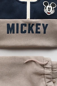 2-Piece Motif-Detail Fleece Sweatsuit
