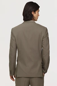 Slim-Fit Single-Breasted Jacket