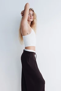 Waffled Drawstring Pants