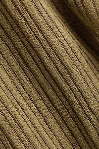 Rib-Knit Cape