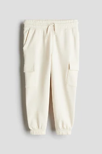 Brushed-Inside Cargo Joggers