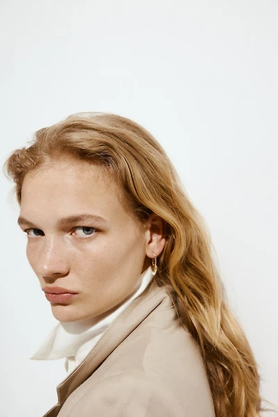 Padlock-Shaped Earrings