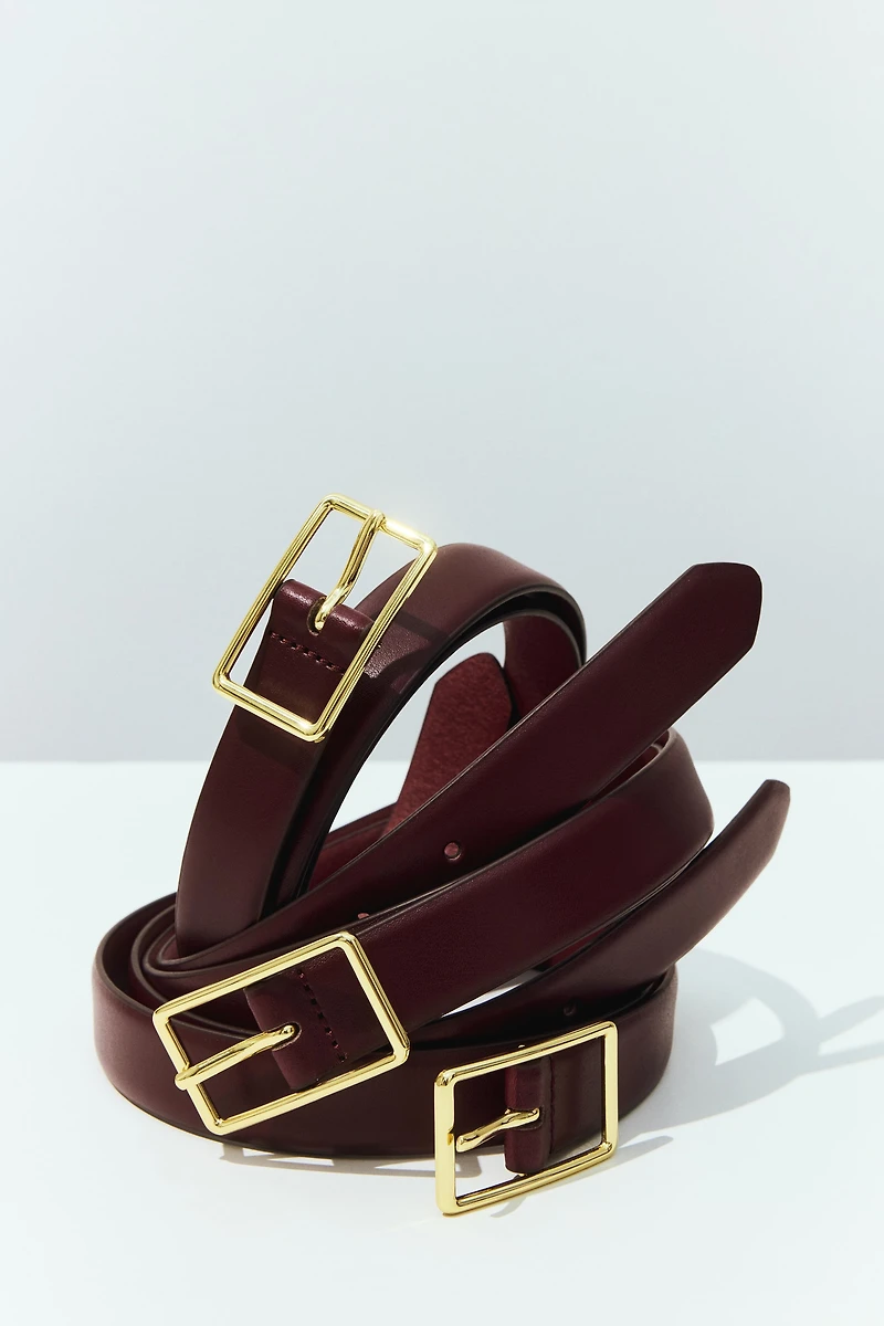 Ceinture en cuir