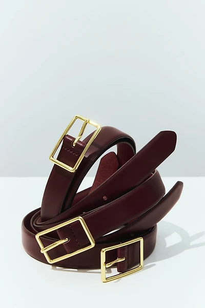 Ceinture en cuir